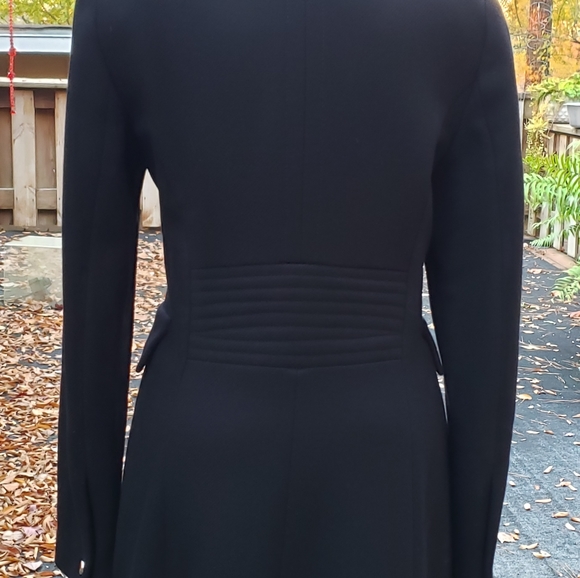 Zara Trafaluc Wool Coat. Black Womens Medium - Picture 7 of 11